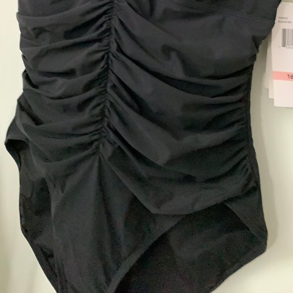 Contours by Coco Reef V-Neck Bra Sized Underwire One Piece Sz 16 / 40D - Picture 13 of 13